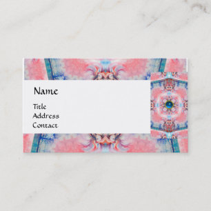 AVALON PSYCHEDELIC MONOGRAM blue Business Card