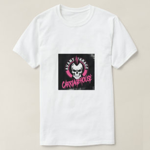 Avant Garage Carriage House: Punk Rock Skull Emble T-Shirt