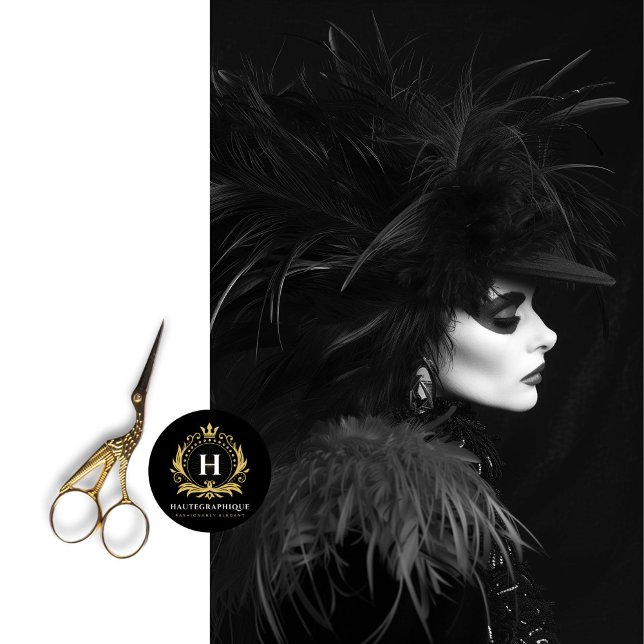 Avant-Garde Black and White Fashion Decoupage Tissue Paper (Creator Uploaded)