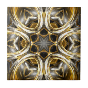 Avant - Garde ~ Design 002 ~ Out Of The Crucible ~ Ceramic Tile