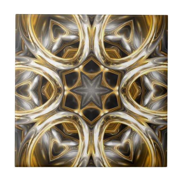 Avant - Garde ~ Design 002 ~ Out Of The Crucible ~ Ceramic Tile (Front)