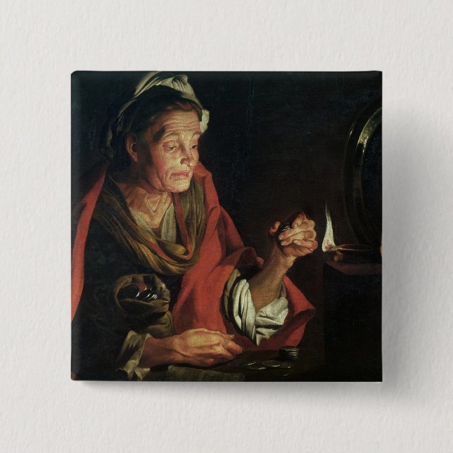 Avarice 15 Cm Square Badge (Front)