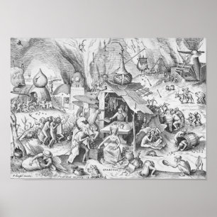 Avarice (Avaritia), The Seven Deadly Sins Poster