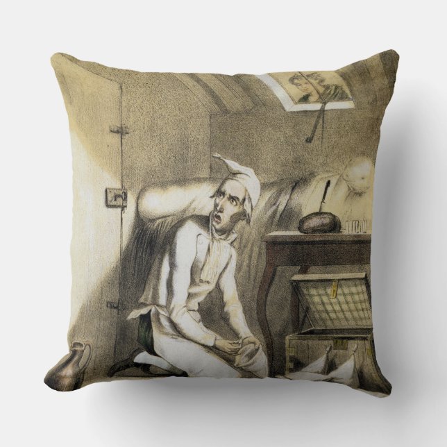 Avarice in the Kitchen, from a series of prints de Cushion (Front)