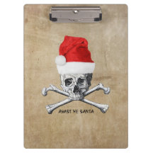 Avast Ye Santa Holiday Pirate Skull #1