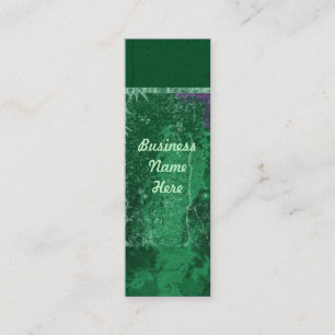 Avatar AbstractToxic Green Bookmark Business Cards
