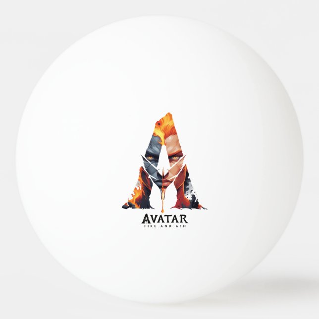 Avatar: Fire and Ash Ping Pong Ball (Front)