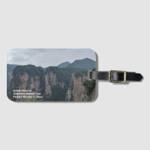 Avatar Mountain Luggage Tag