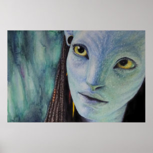 Avatar  Neytiri  Poster