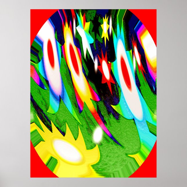 Avatar shooting stars art poster (Front)