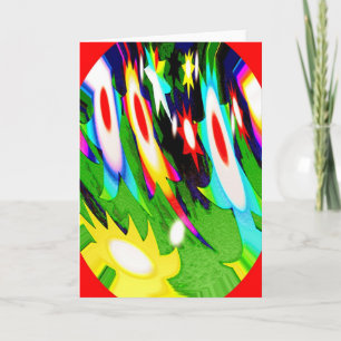Avatar shooting stars holiday card