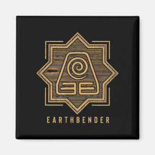 Avatar The Last Airbender Earth Tribe Symbolic Magnet