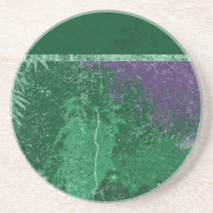 Avatar Toxic Green Poster Coaster