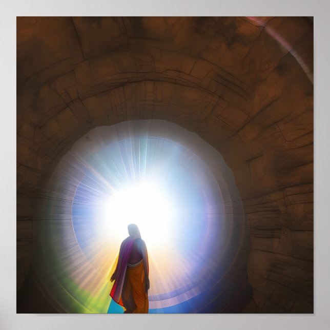 Avatar Walking Through The Gate Poster (Front)