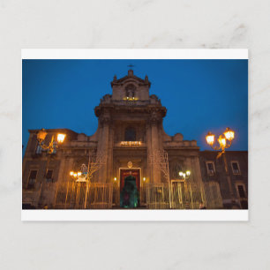 Ave Maria Church in Catania Postcard