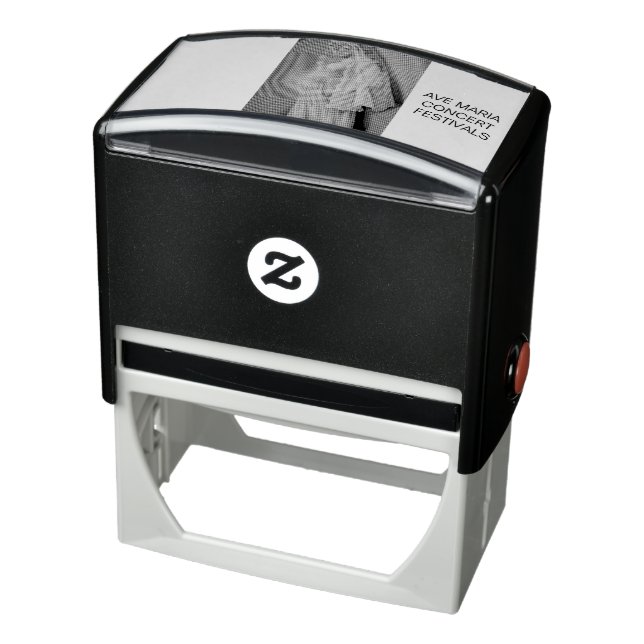 Ave Maria Custom 2.9" x 1.4" Stamp (Product)