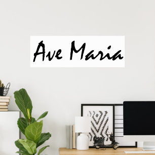 Ave Maria Poster