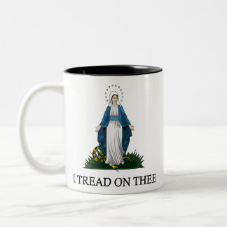 Ave Maria Two-Tone Coffee Mug