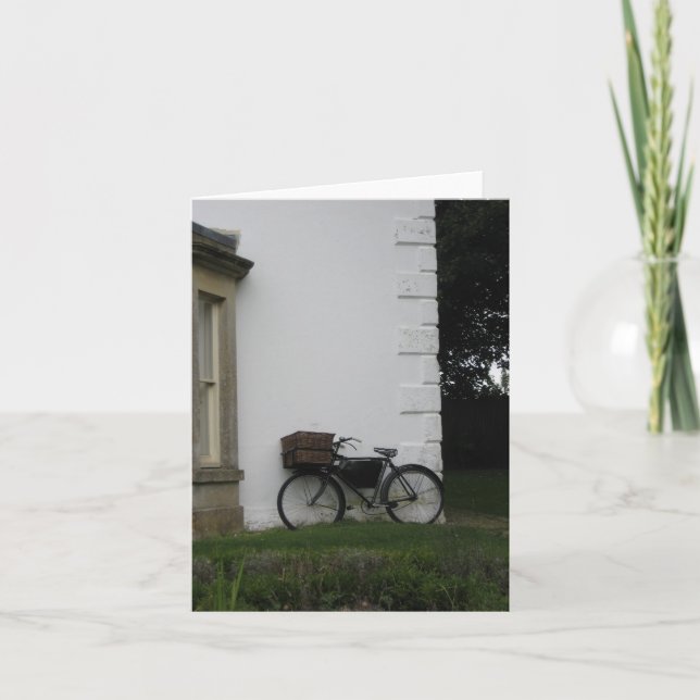 Avebury bicycle - notecard (Front)