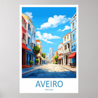Aveiro Park Vintage Poster Ski National Travel