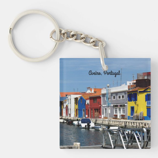 Aveiro, Portugal Key Ring (Front)