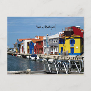 Aveiro, Portugal Postcard