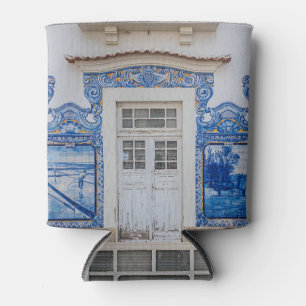 Aveiro Station: Azulejos Artistry Can Cooler