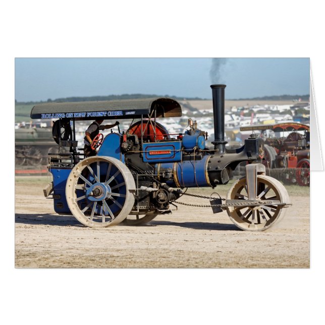 Aveling & Porter 10-ton Roller 'Moby Dick' (Front Horizontal)