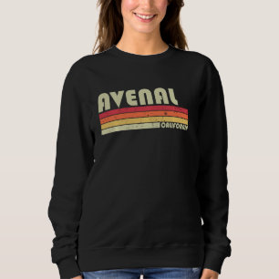 Avenal Ca California Funny City Home Roots Retro Sweatshirt