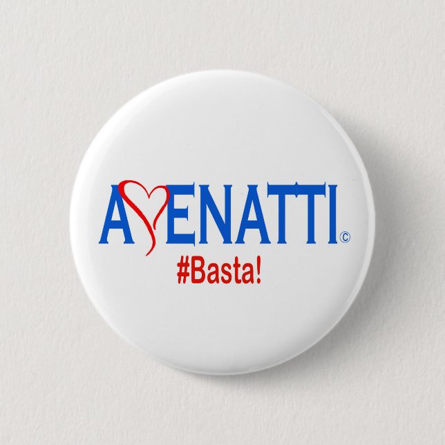 Avenatti love support  Button (Front)