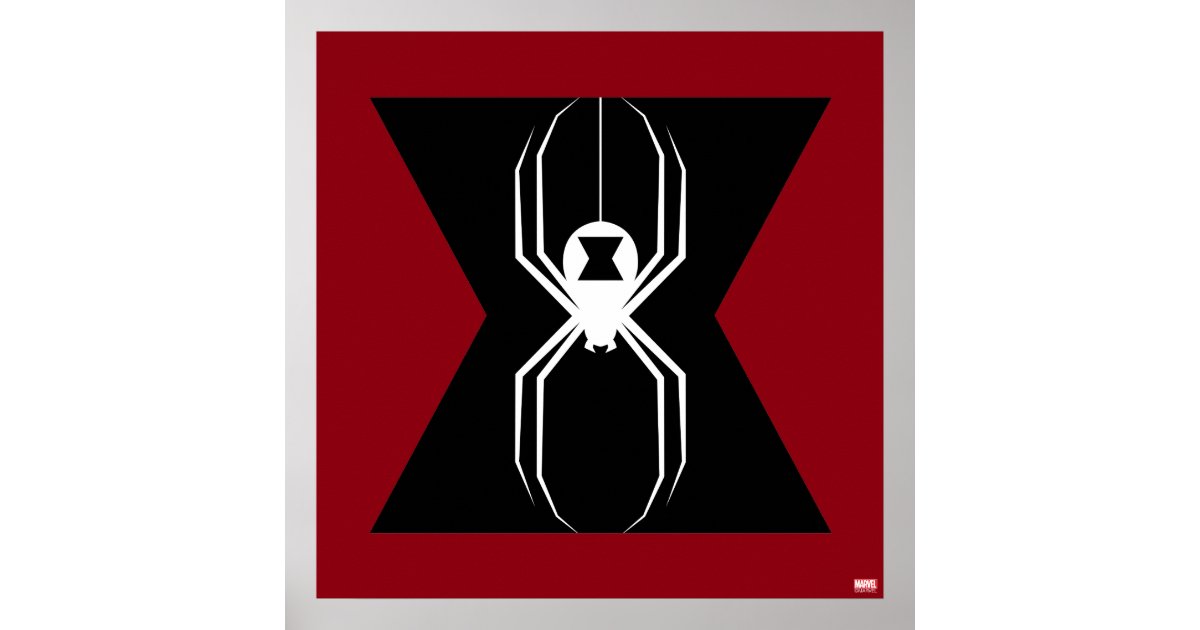 Avengers Black Widow Icon Poster Au
