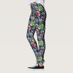 Avengers Classics | Avengers Hexagonal Pattern Leggings