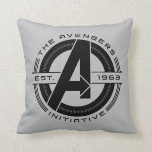 Avengers Classics   Avengers Initiative Lens Logo Cushion
