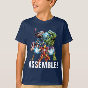 Avengers Classics | Avengers Prepared To Attack T-Shirt