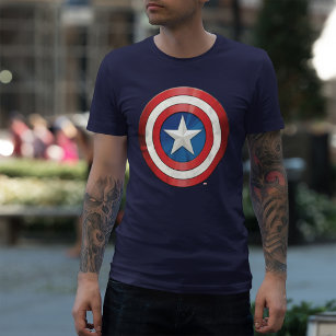 Avengers Classics   Captain America Brushed Shield T-Shirt