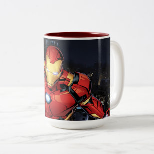 Avengers Classics   Iron Man Flying Forward Two-Tone Coffee Mug