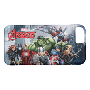 Avengers Classics   Thor Leading Avengers Case-Mate iPhone Case