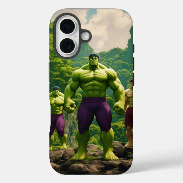 Avengers Forest Showdown iPhone Cover – Protect wi (Back)