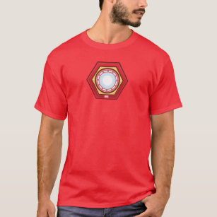 Avengers   Iron Man Glowing ARC Reactor T-Shirt