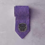 Avengers | Paisley Black Panther Logo Tie<br><div class="desc">Check out this paisley themed Black Panther logo!</div>