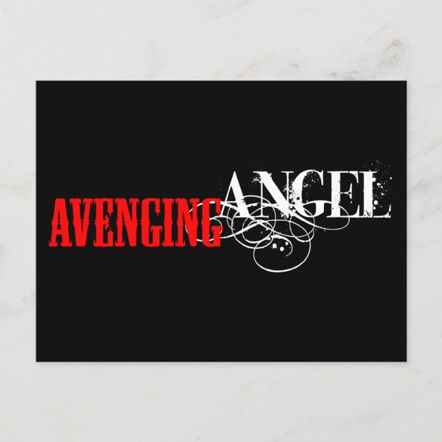 Avenging Angel Postcard (Front)
