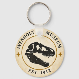 Avenholt Museum Dinosaur Skull Keychain