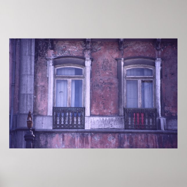 Avenida do Republica, Lisbon, Portugal Poster (Front)