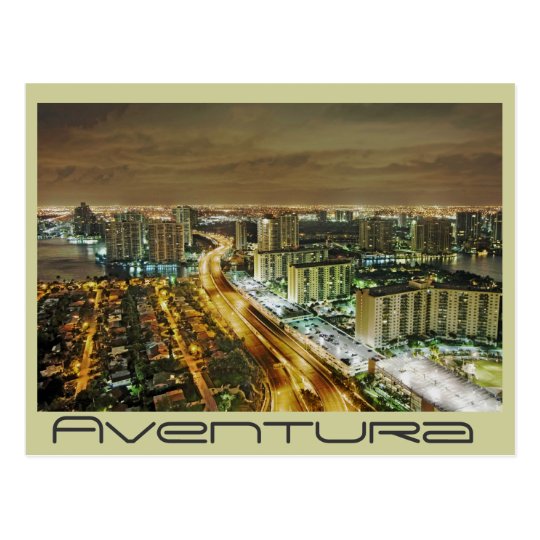 Aventura, Florida, U.S.A. Postcard