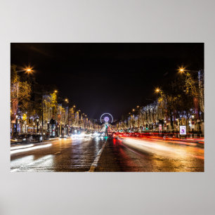 Avenue Champs-Elysees Poster