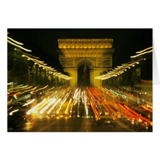 Avenue des Champs-Elysees, Arch of Triumph, (Front Horizontal)
