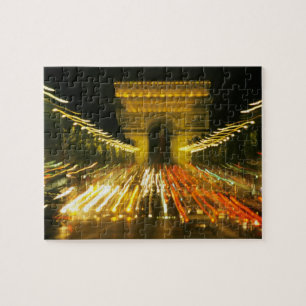 Avenue des Champs-Elysees, Arch of Triumph, Jigsaw Puzzle