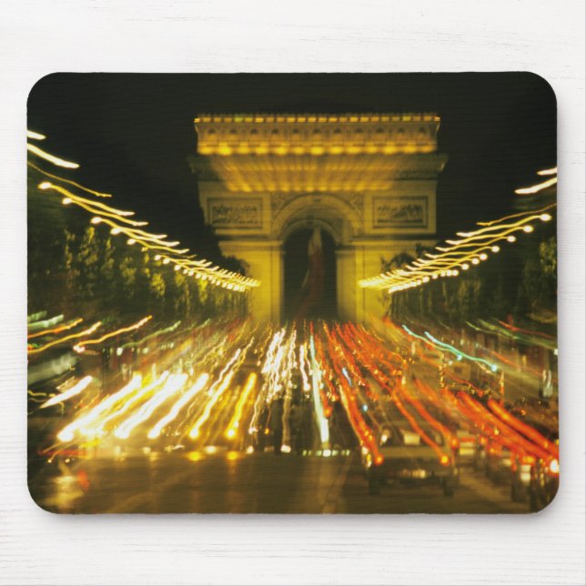 Avenue des Champs-Elysees, Arch of Triumph, Mouse Pad (Front)