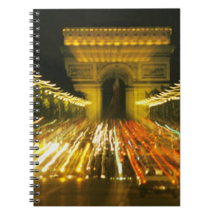 Avenue des Champs-Elysees, Arch of Triumph, Notebook