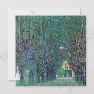 Avenue In Schloss Kammer Park by Gustav Klimt